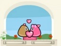 Oyun Pou lovely kiss