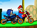 Oyun Mario Vs Sonic Racing