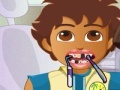 Oyun Dora and Diego at dentist