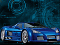 Oyun Blue Demon Car