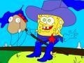 Oyun Cowboy Spongebob Coloring