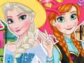 Oyun Elsa And Anna Polaroid