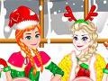 Oyun Elsa And Anna Christmas Day
