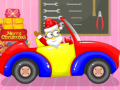 Oyun Santa Minion Christmas Car
