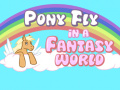 Oyun Pony fly in a fantasy world