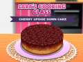 Oyun Sara’s Cooking Class: Cherry Upside Down Cake