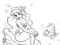 Oyun Mermaid: Coloring For Kids