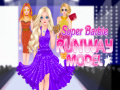 Oyun Super Barbie Runway Model