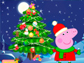 Oyun Peppa Pig Christmas Tree Deco