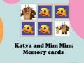 Oyun Kate and Mim Mim: Memory cards