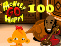 Oyun Monkey Go Happy Stage 100