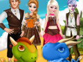 Oyun Disney Couple And Dragons 