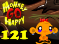 Oyun Monkey Go Happy Stage 121