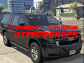 Oyun Chevrolet Suburban Differences