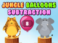 Oyun Jungle Balloons Subtraction