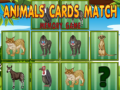 Oyun Animals Cards Match 