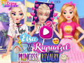 Oyun Elsa and Rapunzel Princess Rivalry
