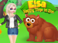 Oyun Elsa Happy Time In Zoo