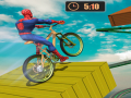 Oyun Superhero BMX Space Rider