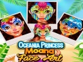 Oyun Oceania Princess Moana Face Art