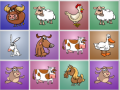 Oyun Farm animals matching puzzles