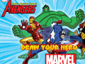 Oyun Marvel Draw Your Hero