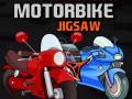 Oyun Cartoon Motorbike Jigsaw