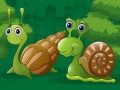 Oyun Cute Snails Jigsaw