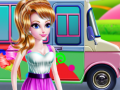 Oyun Girly Ice Cream Truck Car Wash