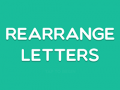 Oyun Rearrange Letters