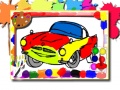 Oyun Racing Cars Coloring Book