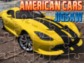 Oyun American Cars Jigsaw