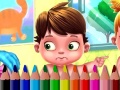 Oyun Back To School: Baby Coloring Book