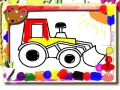 Oyun Back to School: Kids Car Coloring