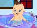 Oyun Cute Baby Bathing