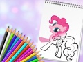 Oyun Cute Pony Coloring Book