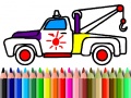 Oyun Back To School: Trucks Coloring