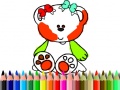 Oyun Back to School: Sweet Bear Coloring