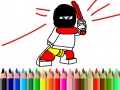 Oyun Back To School: Hero Coloring Book