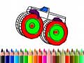 Oyun Back To School: Monster Truck Coloring