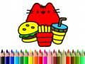Oyun Back To School: Cute Cats Coloring