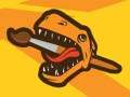 Oyun Dinosaur Warrior Coloring
