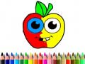 Oyun Back To School: Apple Coloring Book