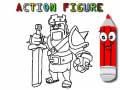 Oyun Back To School: Action Figure Coloring