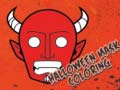 Oyun Halloween Mask Coloring Book