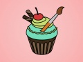 Oyun Yummy Cupcake Coloring