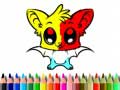 Oyun Cute Bat Coloring Book
