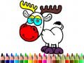 Oyun Back to School: Deer Coloring Book
