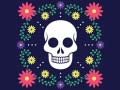 Oyun Colorful Skull Jigsaw