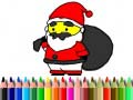 Oyun Back To School: Santa Claus Coloring